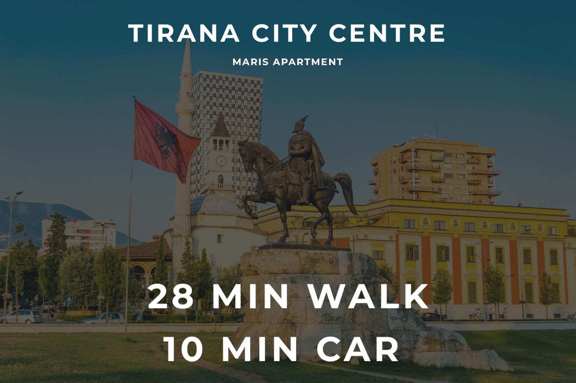 Maris Apartment Tirana Zewnętrze zdjęcie
